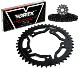 Vortex CK6201 Chain and Sprocket Kit MXA YAM YZ125 99-01 (1U,ALU