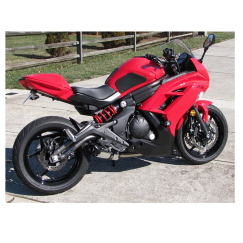 ビークル TechSpec Snake Skin Gripster Tank Grip for Kawasaki Ninja 650R