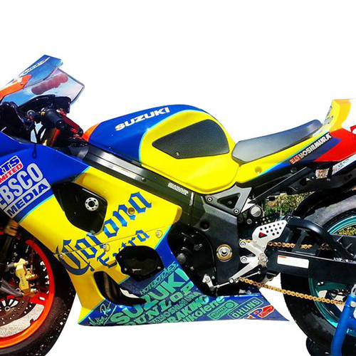 mika TechSpec Snake Skin Tank Grip Suzuki GSXR 600 / GSXR 750 00