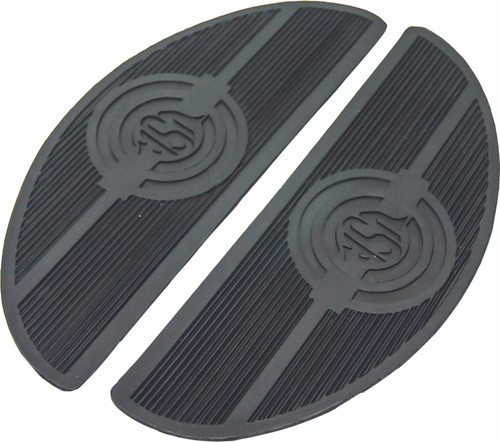 Harddrive Footboard Matt Set Oval W/Usa Logo Fl 40-65 - 30