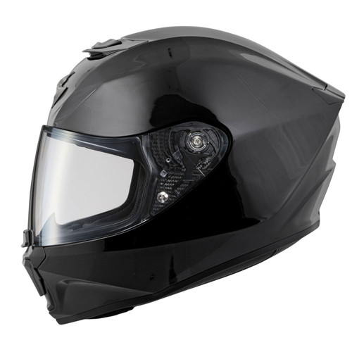 Scorpion Exo-R420 Full-Face Solid Helmet Black