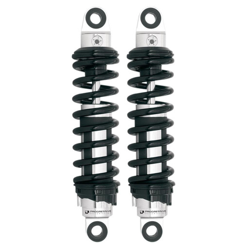 PROGRESSIVE SUSPENSION サスペンション ブラック Amazon.com: Progressive Suspension 412-4035C Chrome 12