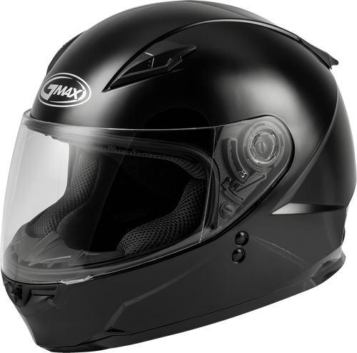 Gmax GM-49 Youth Full Face Solid Helmet Black Gmax GM-49 Youth Full Face Solid Helmet Black