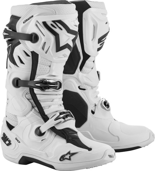 Alpinestars Tech 10 Supervented Boots White Alpinestars Tech 10 Supervented Boots White