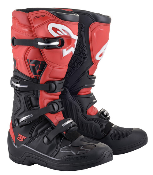 Alpinestars Tech 5 Black Red Boots Alpinestars Tech 5 Black Red Boots
