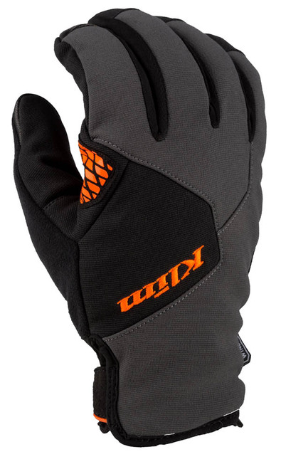 Klim Inversion Insulated Glove Asphalt Strike Orange