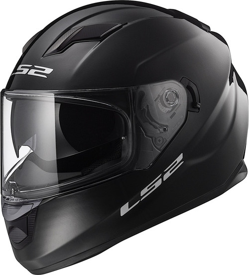 LS2 Stream Solid Matte Black Helmet