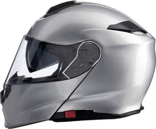 Z1R Solaris Modular Silver Helmet