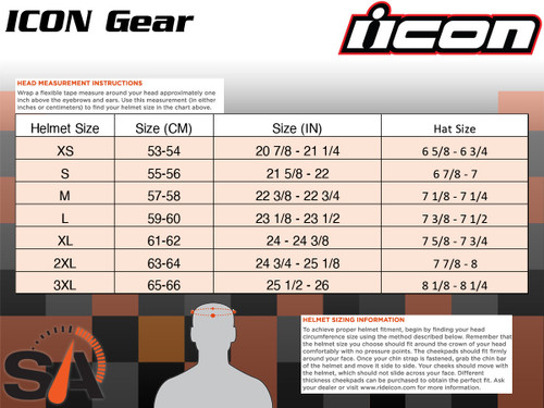 Icon Airflite Helmet Crosslink Red 