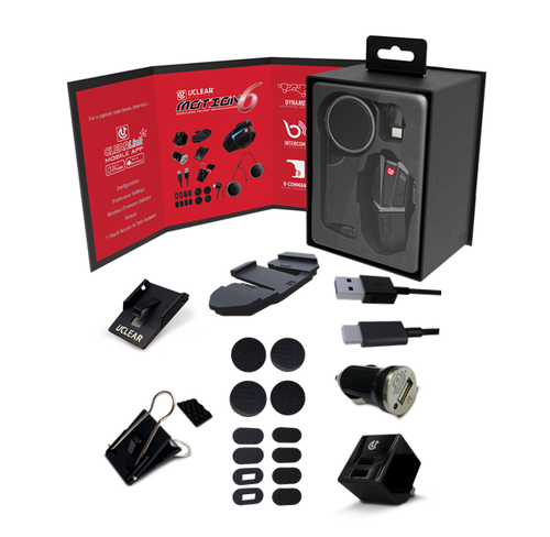 UCLEAR Motion 6 Helmet Bluetooth - Single Pack UCLEAR Motion 6 Helmet Bluetooth - Single Pack