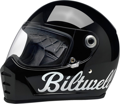 Biltwell Lane Splitter Factory Gloss Black Helmet