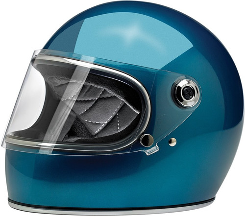 Biltwell Gringo S Gloss Pacific Blue Helmet Biltwell Gringo S Gloss Pacific Blue Helmet