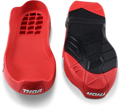 Thor Radial Black Red Boots Replacement Outsoles