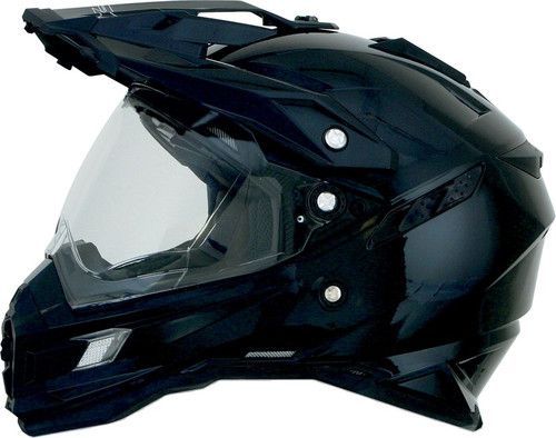 AFX FX-41DS Gloss Black Solid Helmet