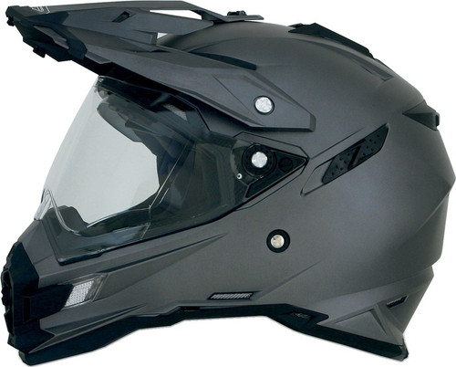 AFX FX-41DS Frost Gray Solid Helmet