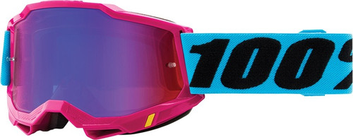 100% Accuri 2 Lefleur Red Blue Mirror Goggles 100% Accuri 2 Lefleur Red Blue Mirror Goggles