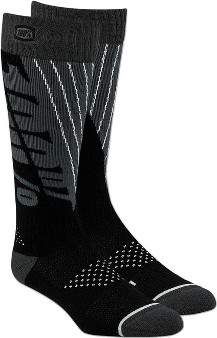 100% Torque Black Gray Comfort Moto Socks 100% Torque Black Gray Comfort Moto Socks