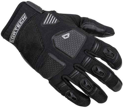 Cortech Aero-Flo Black Gloves