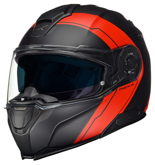 Nexx X-Vilitur Meridian Matte Red Black Helmet