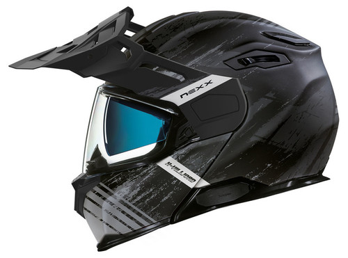 Nexx X-Vilijord Mudvalley Matte Black Grey Helmet - Speed Addicts