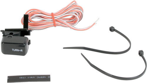 Drag Specialties Black Right-Side Turn Signal Switch Kit - 2106-0084 Drag Specialties Black Right-Side Turn Signal Switch Kit - 2106-0084