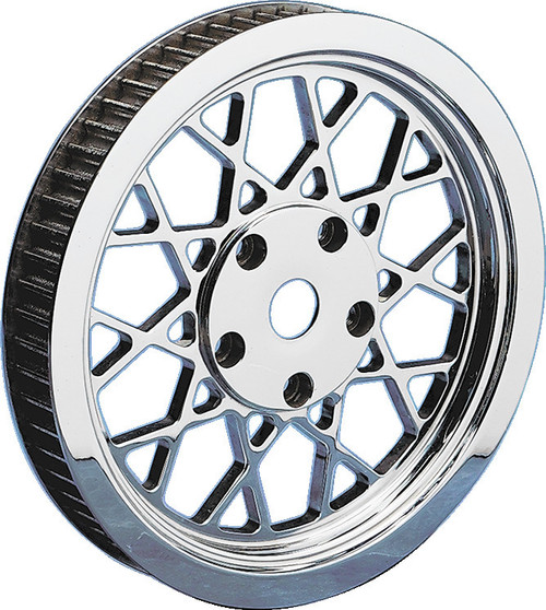Drag Specialties Mesh Rear Pulley - 65-Tooth - 1201-0006 Drag Specialties Mesh Rear Pulley - 65-Tooth - 1201-0006
