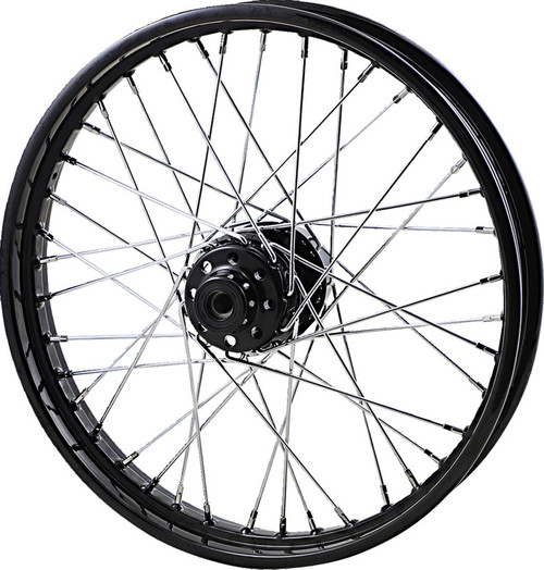 Drag Specialties Wheel - Front - Black - 19"x2.50" - '09+ FXD - No ABS  -  0203-0672