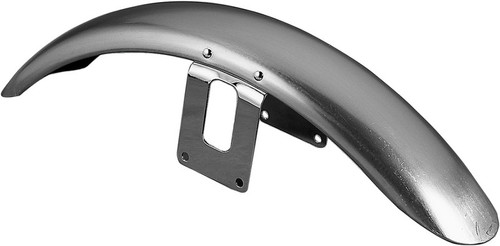 Drag Specialties XLX-Style Front Fender with Chrome Side Braces - Steel  -  DS-393482