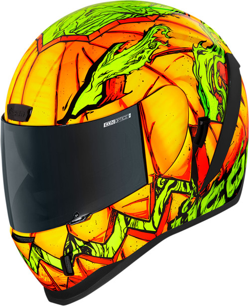 Icon Airform Orange Trick or Street Helmet Icon Airform Orange Trick or Street Helmet