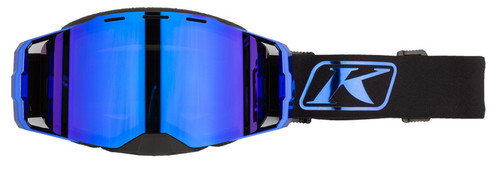 Klim Edge Blue Chrome-Dk Smoke-Blue Mirror Focus Goggle Klim Edge Blue Chrome-Dk Smoke-Blue Mirror Focus Goggle