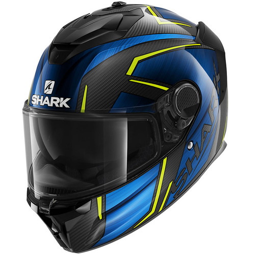 Shark Spartan GT Carbon Kromium Carbon-Chrome-Blue Helmet