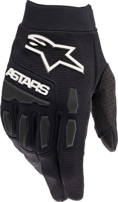 Alpinestars Full Bore Black White Gloves Alpinestars Full Bore Black White Gloves