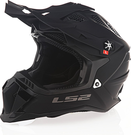 LS2 Bagger Solid Matte Black Helmet