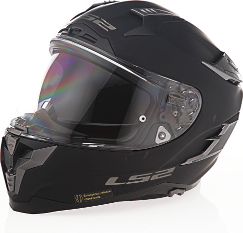 LS2 Challenger GT Solid Matte Black Helmet