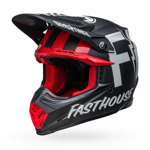 Bell Moto-9S Flex Fasthouse Tribe Black White Helmet