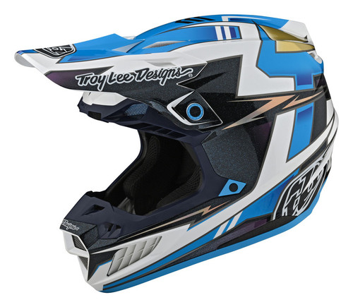 Troy Lee Designs SE5 Graph Blue Navy Composite Helmet