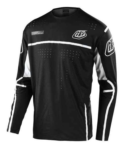 Troy Lee Designs Sprint Ultra Jersey Lines Black White
