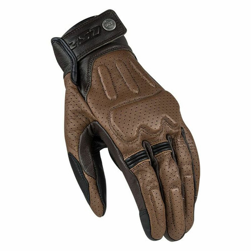 LS2 Rust Vintage Brown Glove