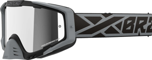 Eks Brand Outrigger Goggle Black/Silver Silver Mirror - 067-60150