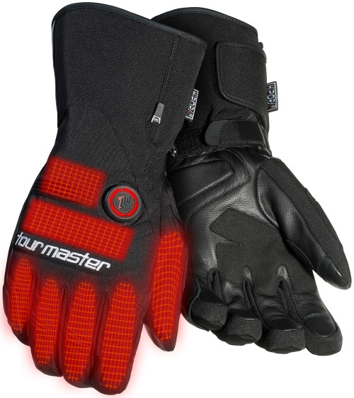 Tour Master Synergy 7.4V Lithium-Ion Powered Heated Motorcycle Gloves