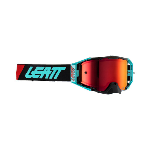 Leatt Velocity 6.5 Iriz  Fuel Red Mirror 28% Goggle
