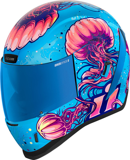 Icon Airform Helmet Jellies Blue