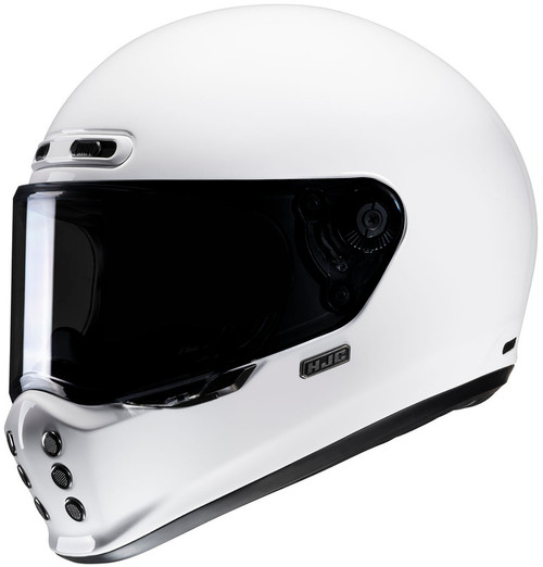 HJC V10 White Helmet