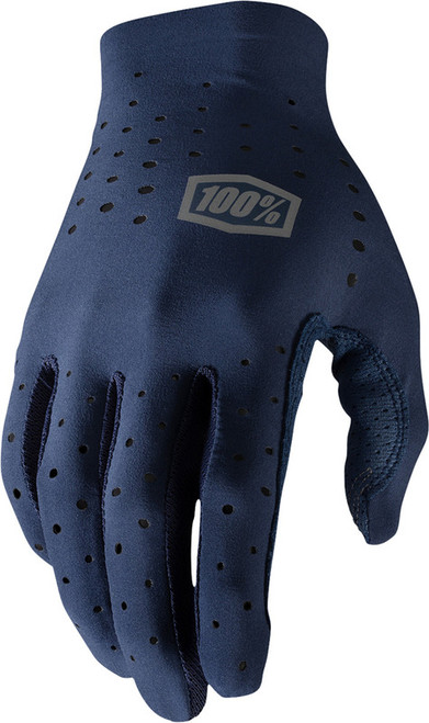 100% Sling MTB Navy Gloves