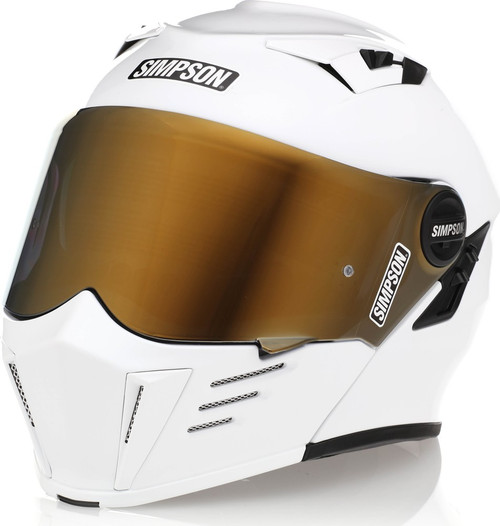 Simpson Mod Bandit White Helmet