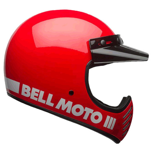 Bell Moto-3 Classic Red Helmet Bell Moto-3 Classic Red Helmet