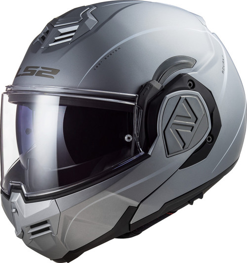 LS2 Advant Special Matte Silver Helmet