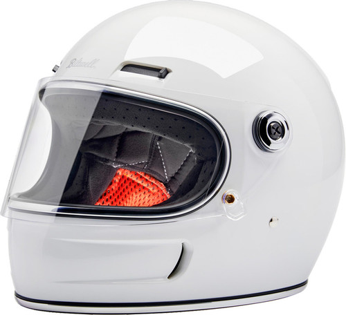 Biltwell Gringo SV Gloss White Helmet