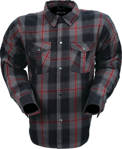 Z1R Gray Flannel Shirt - Speed Addicts