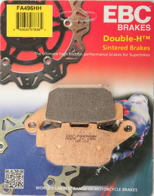 EBC Double-H Sintered Metal Brake Pads FA496HH